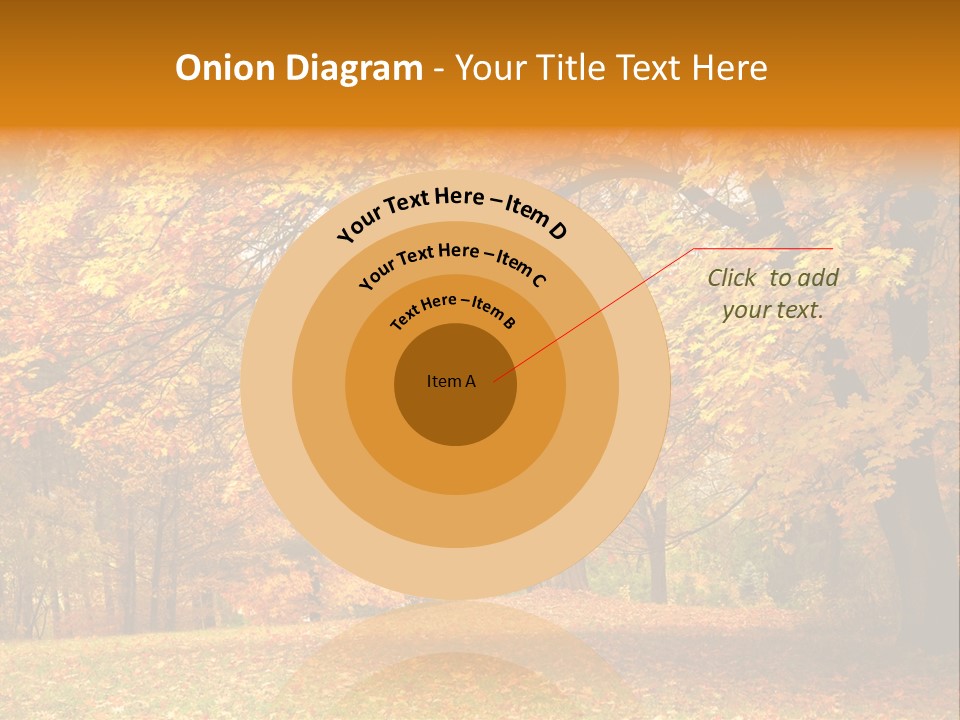 Outside Yellow Background PowerPoint Template