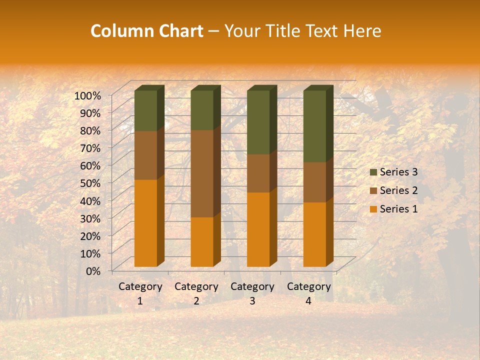 Outside Yellow Background PowerPoint Template