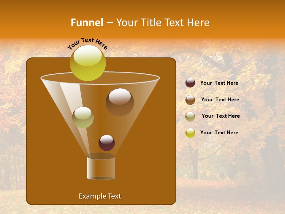 Outside Yellow Background PowerPoint Template