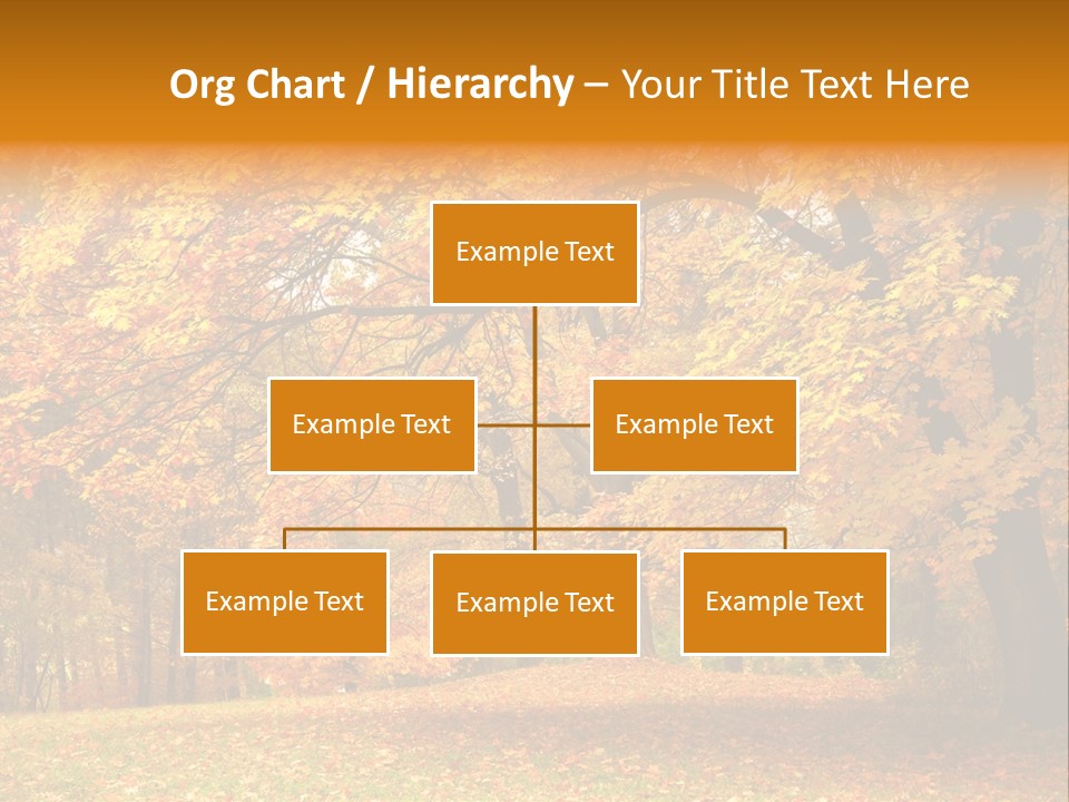Outside Yellow Background PowerPoint Template