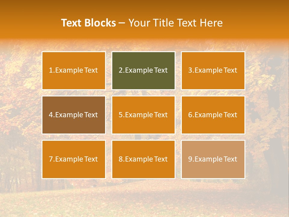 Outside Yellow Background PowerPoint Template