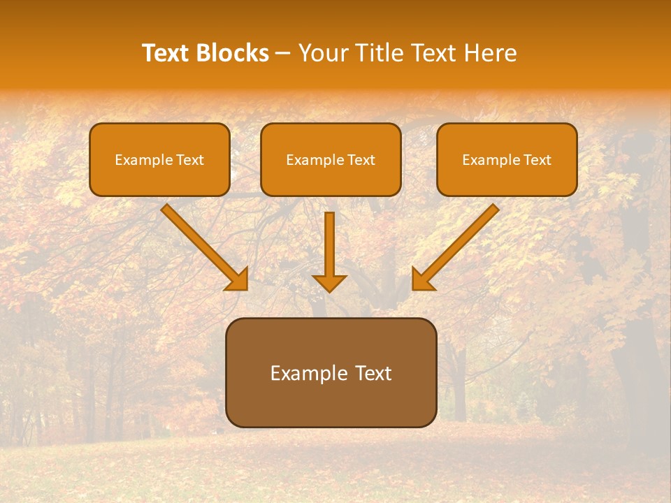 Outside Yellow Background PowerPoint Template
