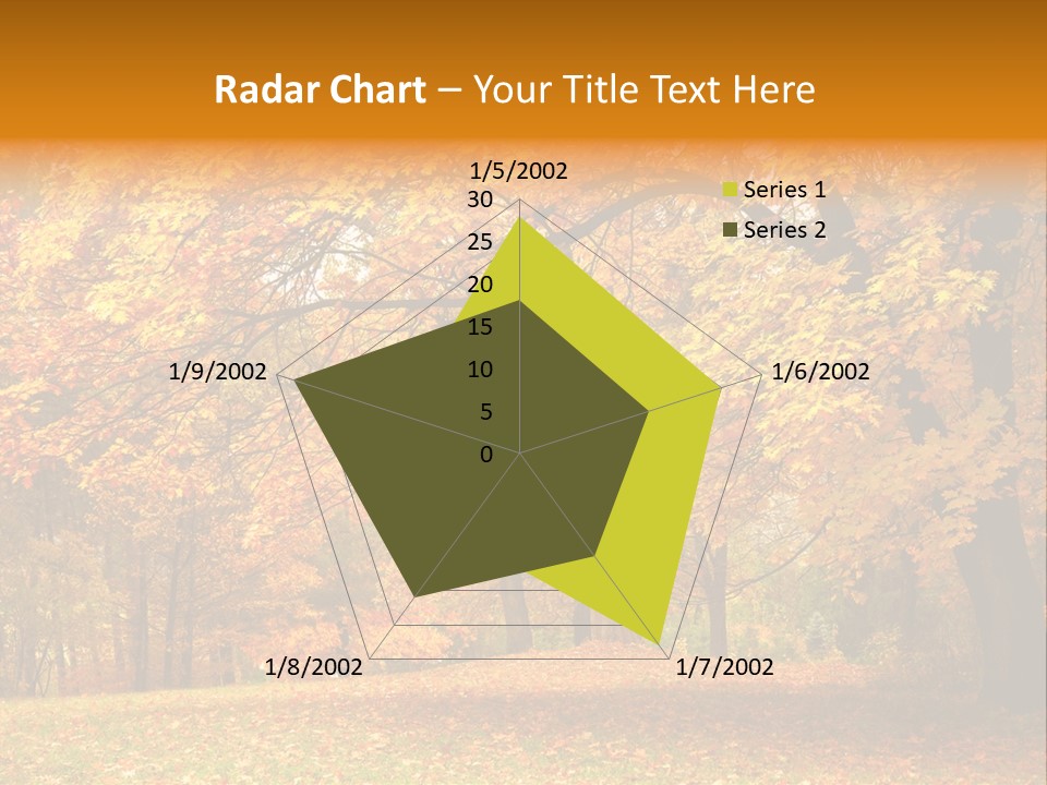 Outside Yellow Background PowerPoint Template