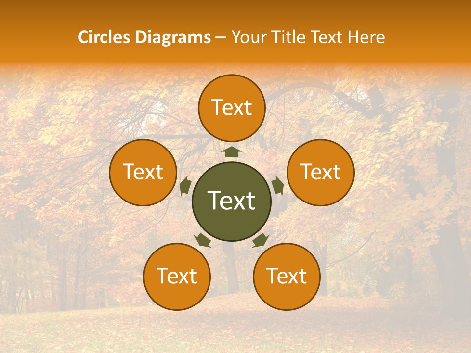 Outside Yellow Background PowerPoint Template