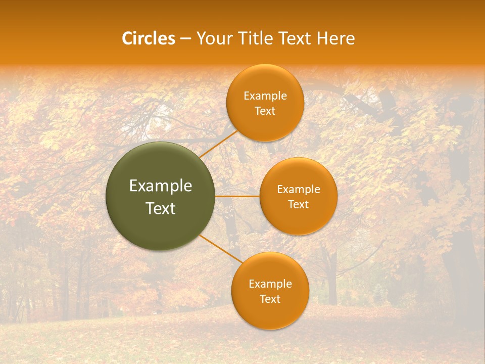 Outside Yellow Background PowerPoint Template