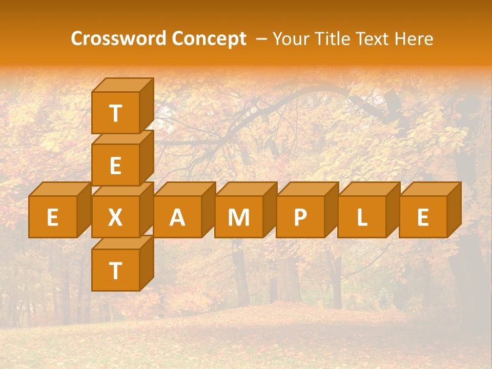 Outside Yellow Background PowerPoint Template