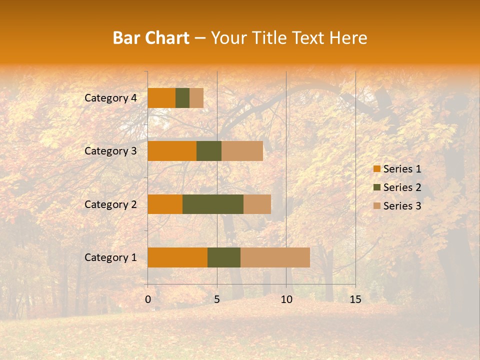 Outside Yellow Background PowerPoint Template