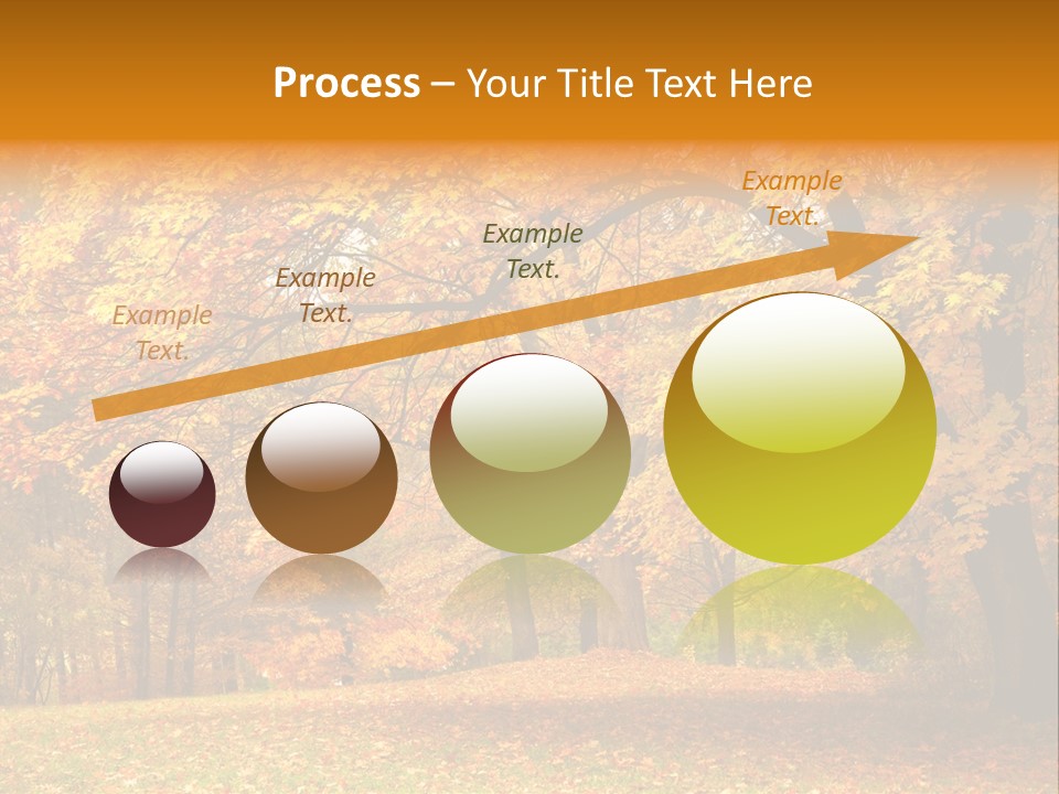 Outside Yellow Background PowerPoint Template