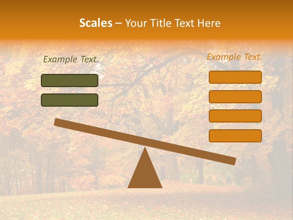 Outside Yellow Background PowerPoint Template