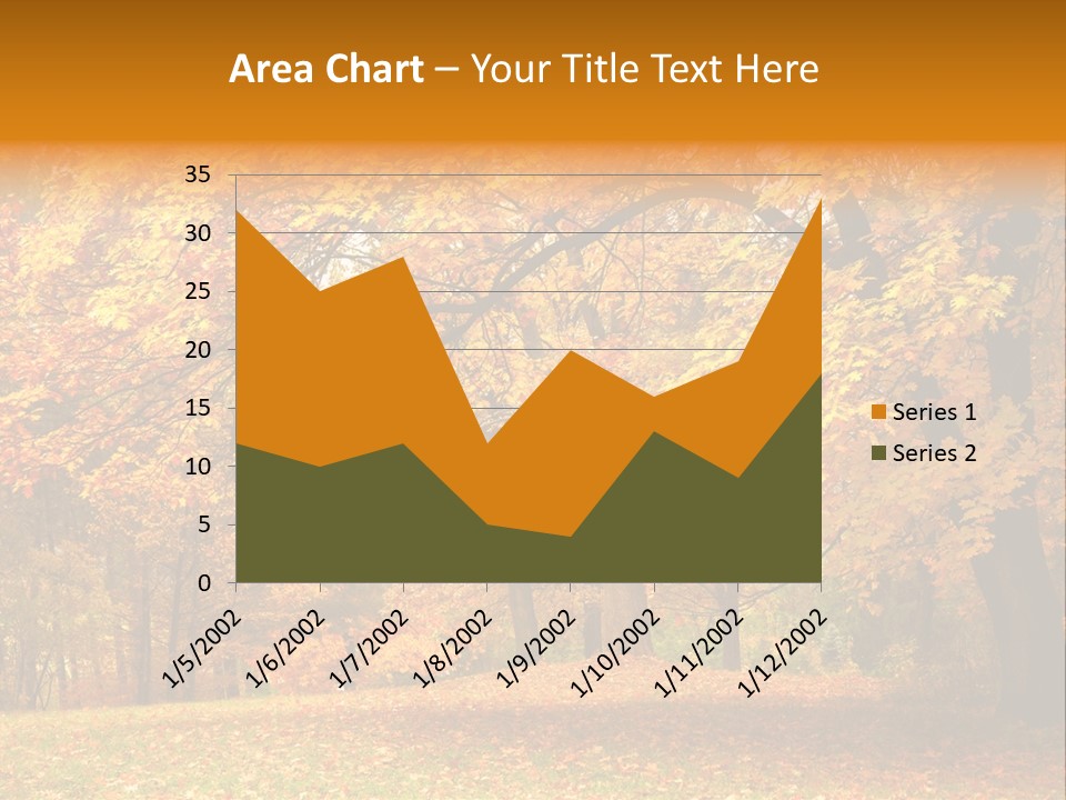 Outside Yellow Background PowerPoint Template