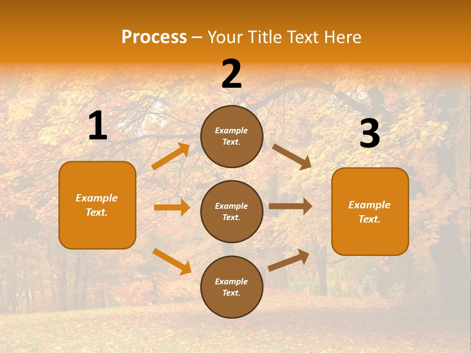 Outside Yellow Background PowerPoint Template