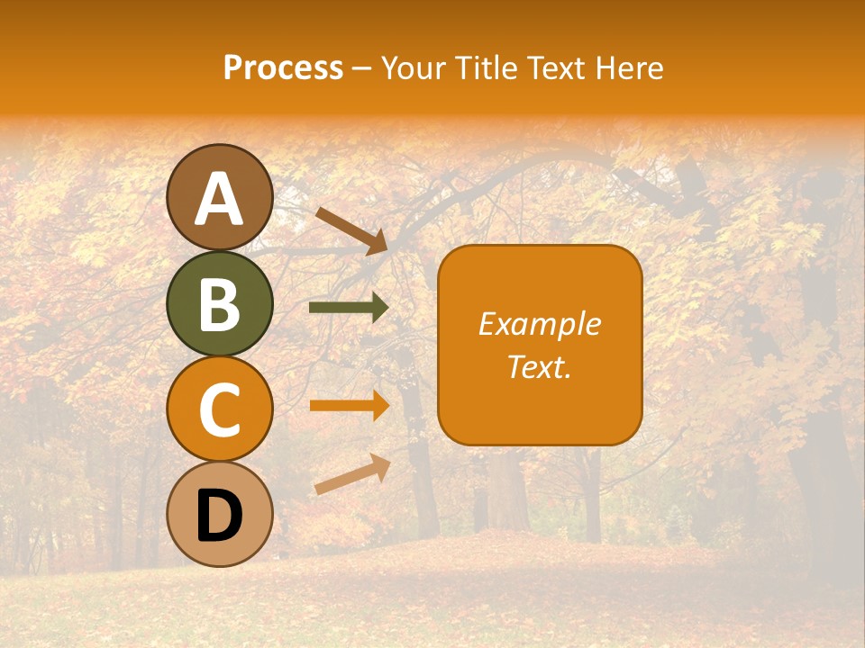 Outside Yellow Background PowerPoint Template