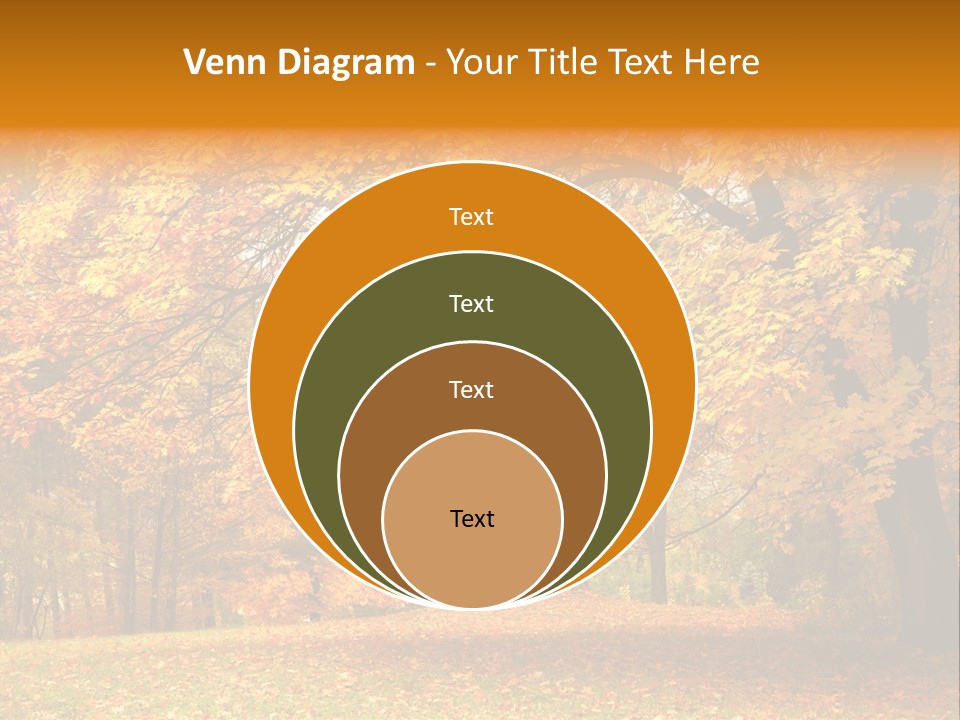 Outside Yellow Background PowerPoint Template