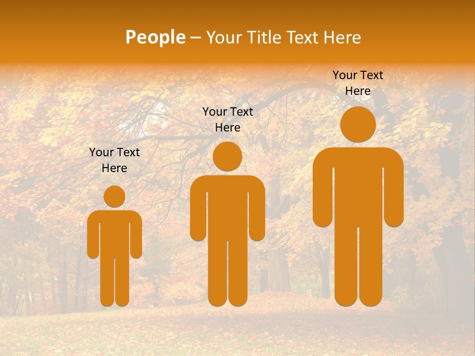 Outside Yellow Background PowerPoint Template