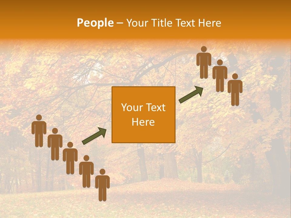 Outside Yellow Background PowerPoint Template