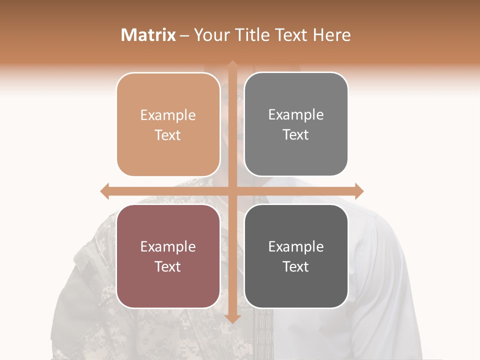 Veteran Employee Shirt PowerPoint Template