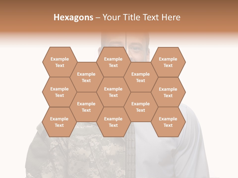 Veteran Employee Shirt PowerPoint Template