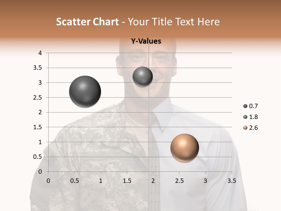 Veteran Employee Shirt PowerPoint Template
