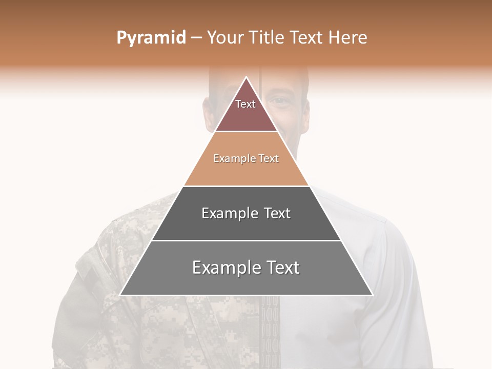 Veteran Employee Shirt PowerPoint Template