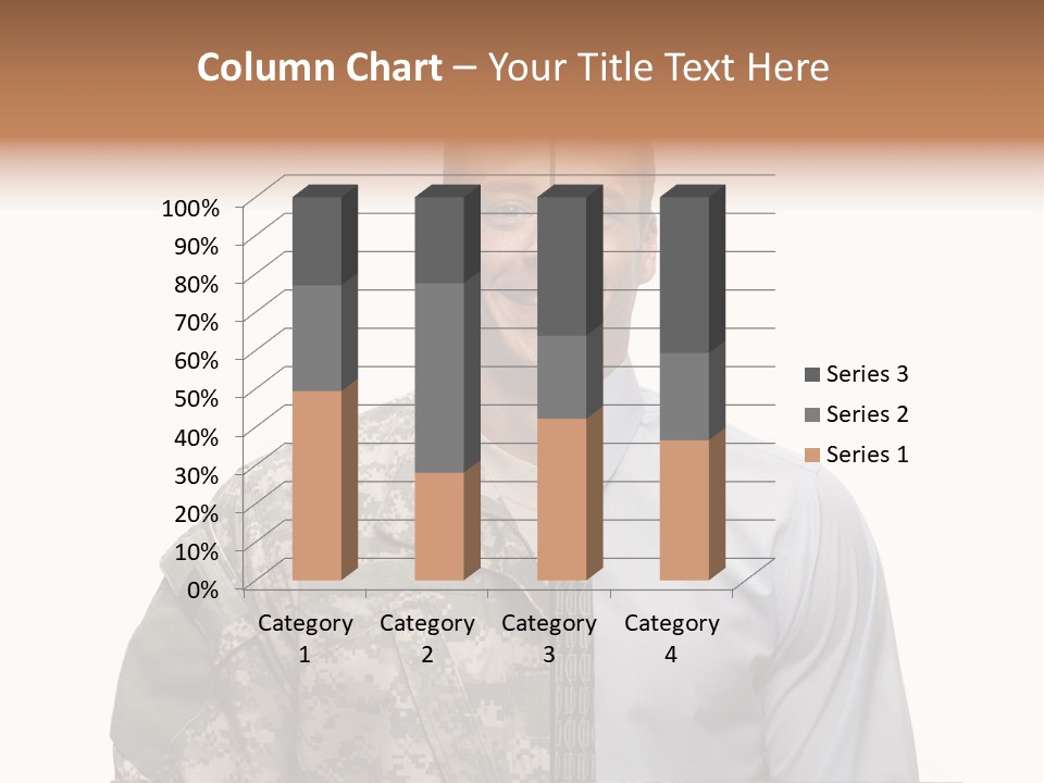 Veteran Employee Shirt PowerPoint Template