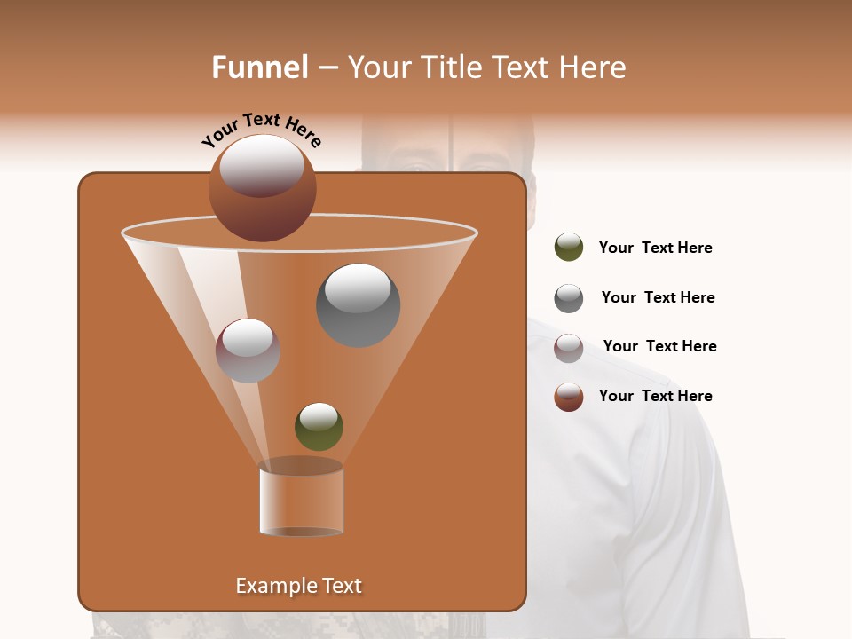 Veteran Employee Shirt PowerPoint Template