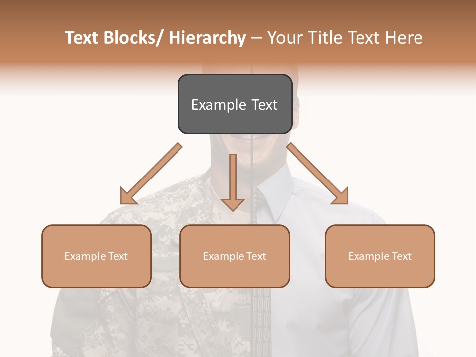 Veteran Employee Shirt PowerPoint Template