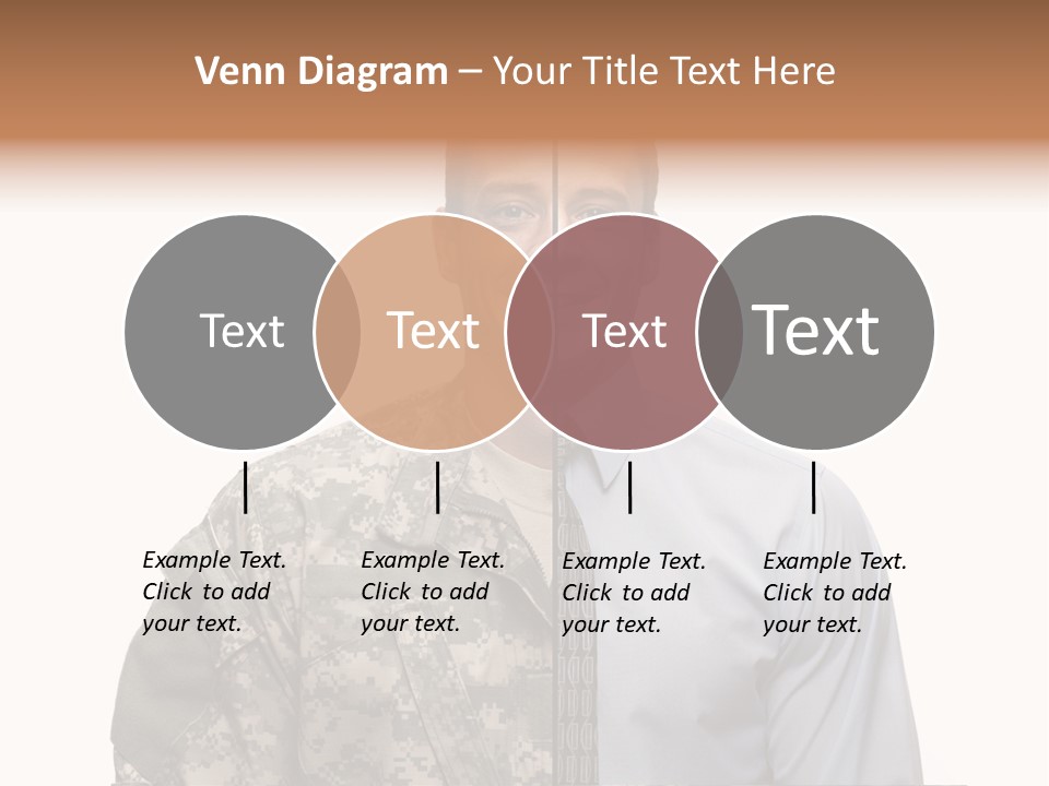 Veteran Employee Shirt PowerPoint Template