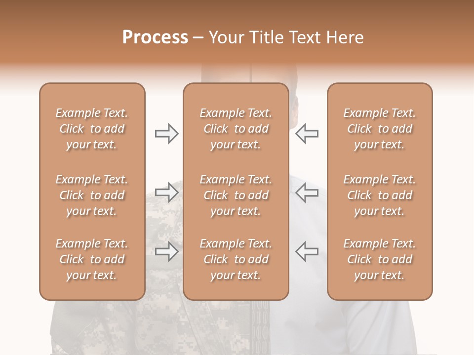 Veteran Employee Shirt PowerPoint Template