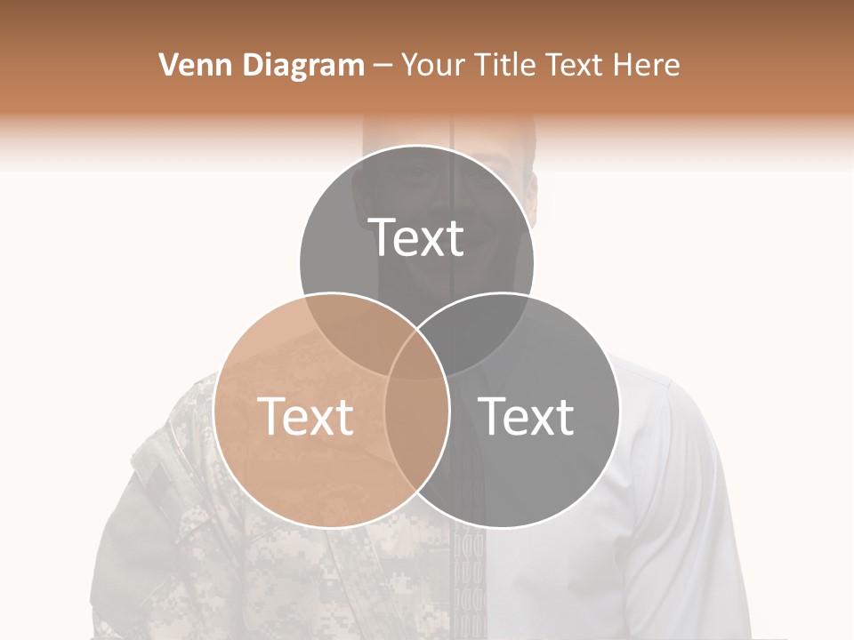 Veteran Employee Shirt PowerPoint Template