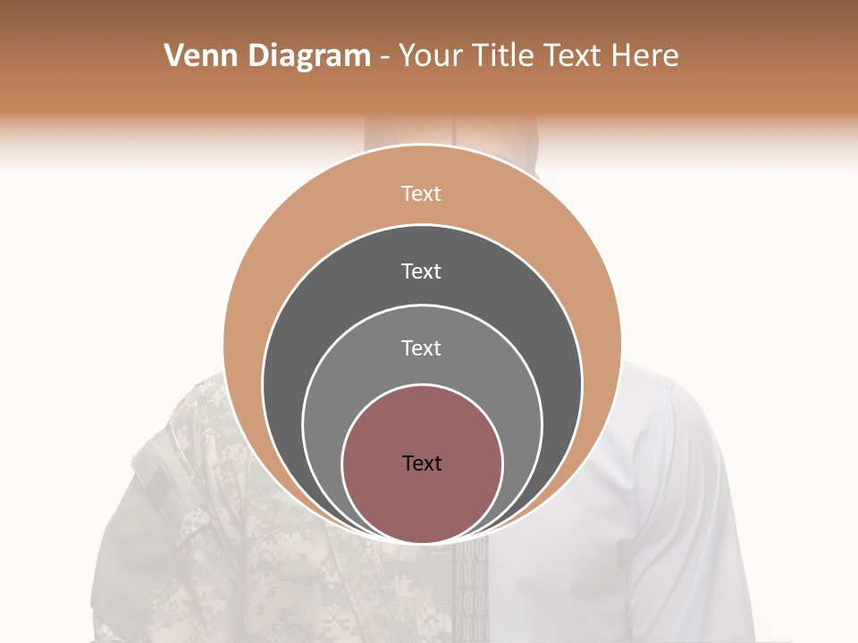 Veteran Employee Shirt PowerPoint Template
