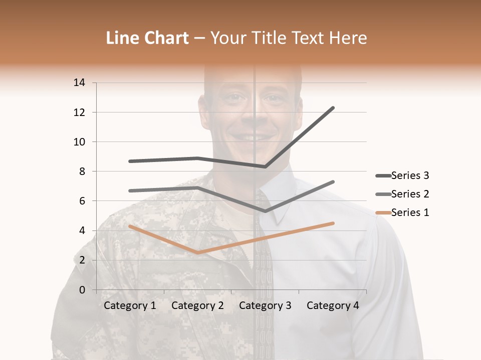 Veteran Employee Shirt PowerPoint Template