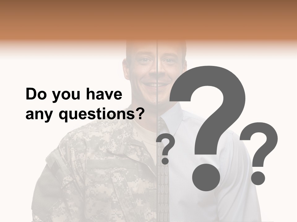 Veteran Employee Shirt PowerPoint Template