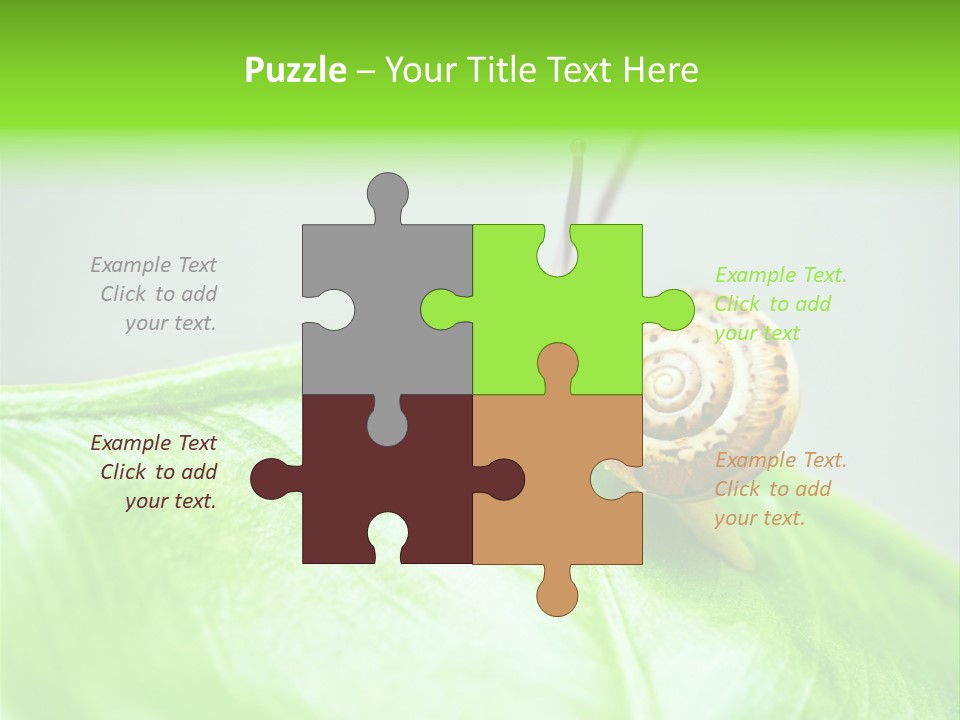 Plant Wet Alone PowerPoint Template