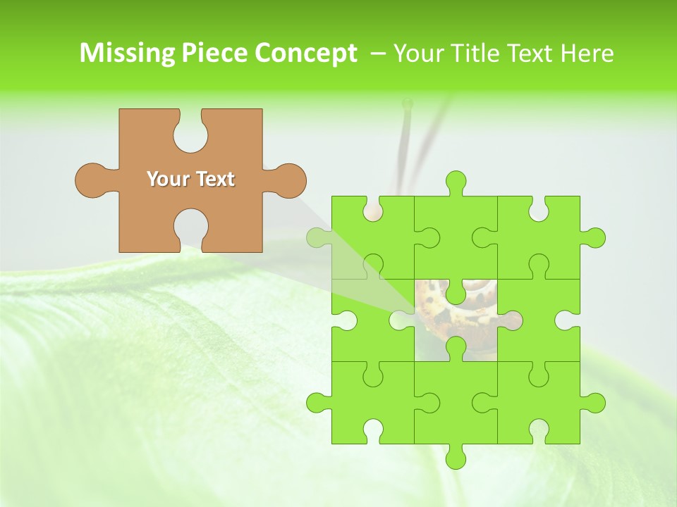 Plant Wet Alone PowerPoint Template