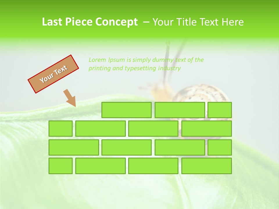 Plant Wet Alone PowerPoint Template