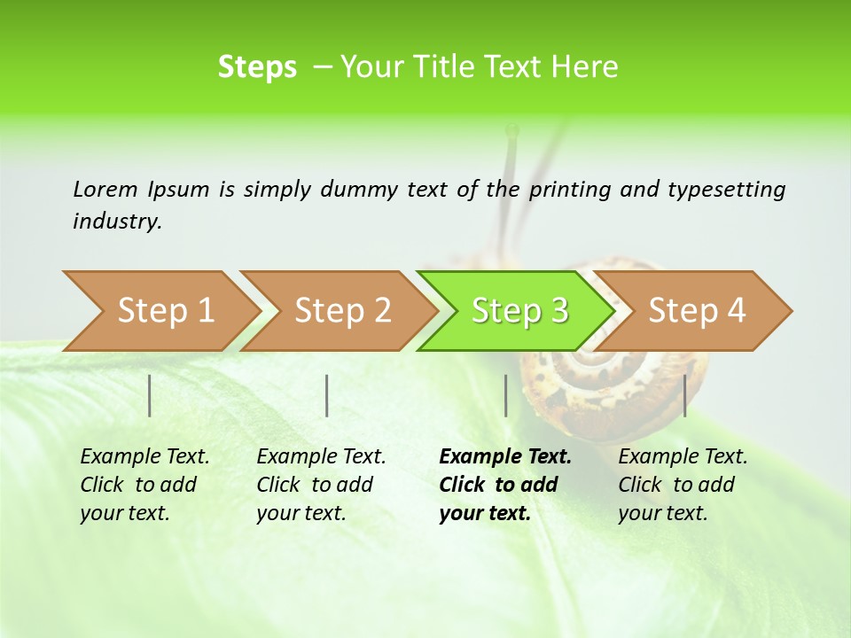 Plant Wet Alone PowerPoint Template