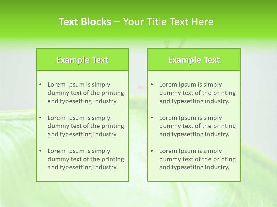 Plant Wet Alone PowerPoint Template