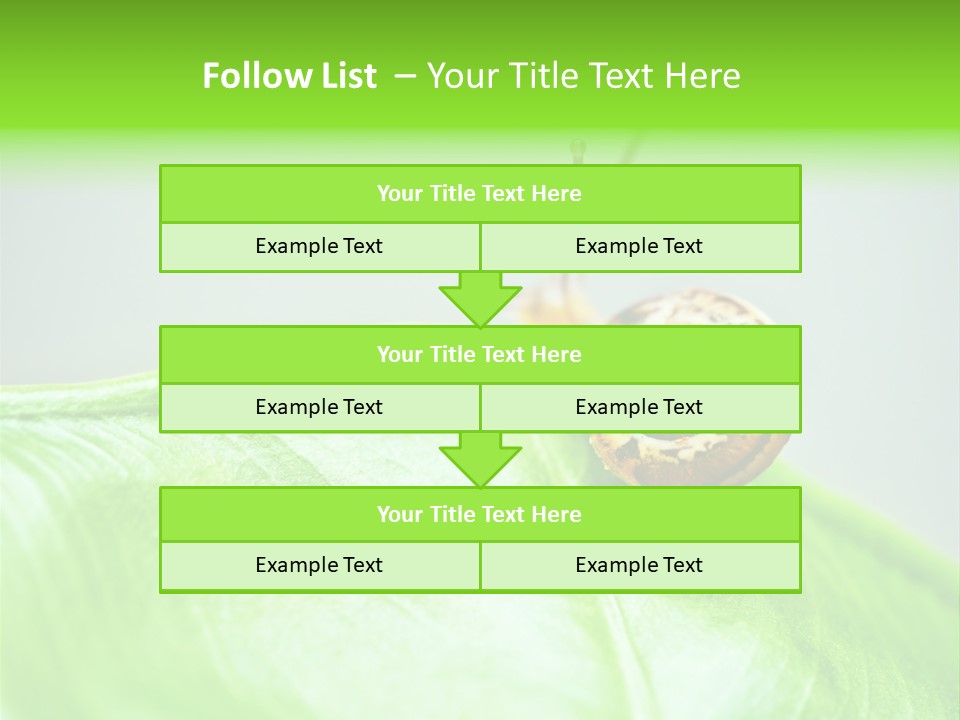 Plant Wet Alone PowerPoint Template