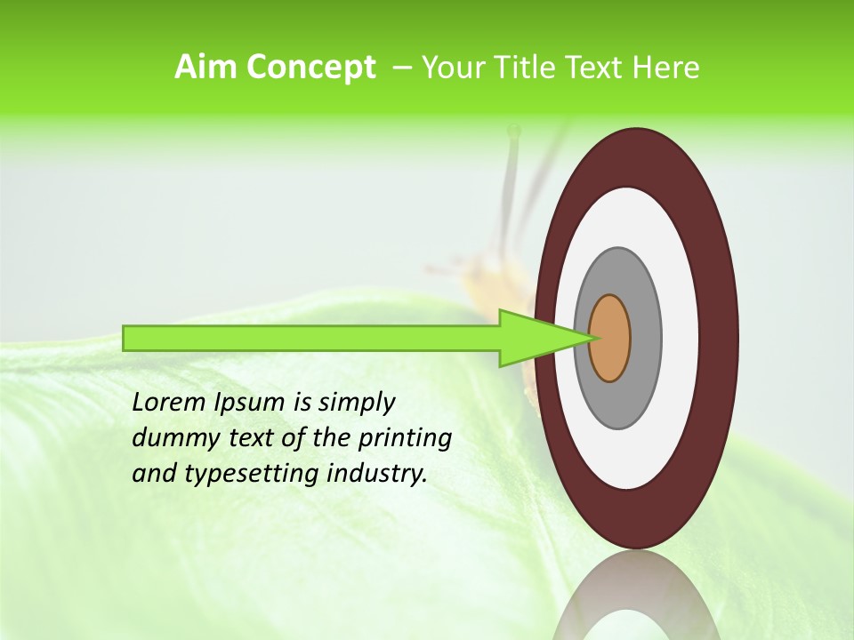 Plant Wet Alone PowerPoint Template