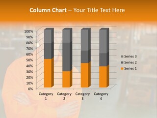 Shelves Manufacturing Warehouse PowerPoint Template