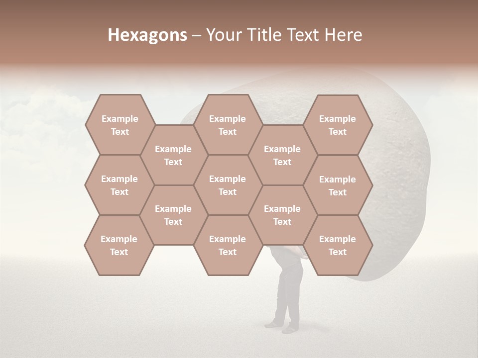 Man Caucasian Casual PowerPoint Template