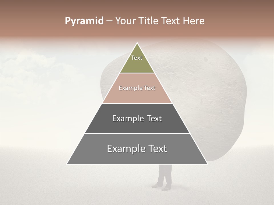 Man Caucasian Casual PowerPoint Template