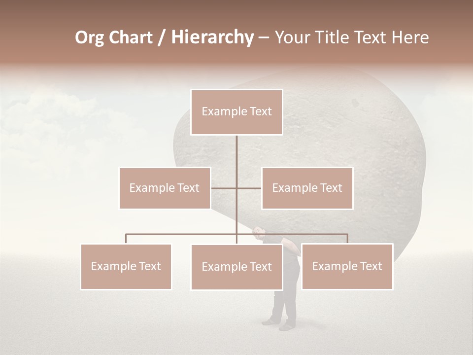 Man Caucasian Casual PowerPoint Template