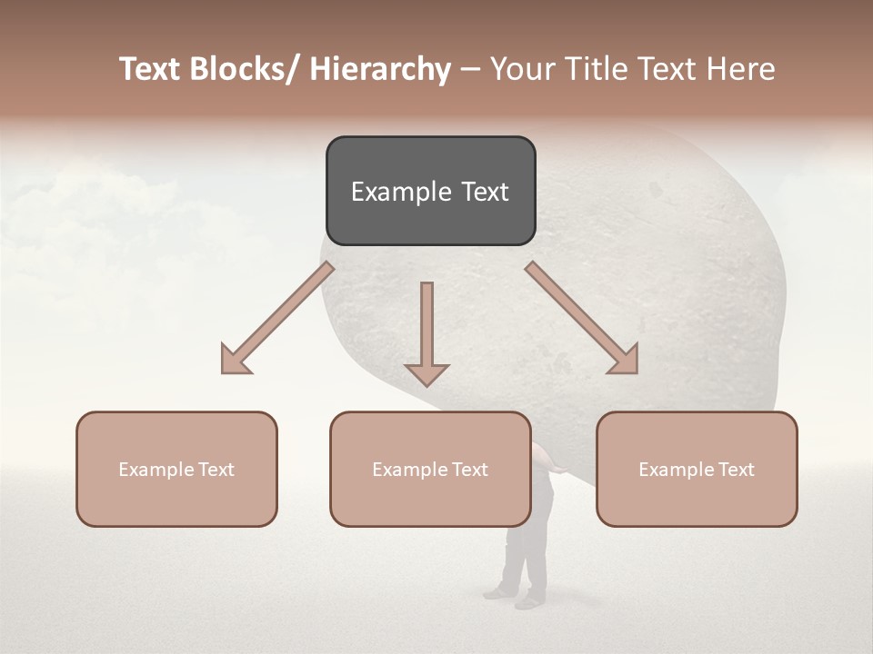 Man Caucasian Casual PowerPoint Template