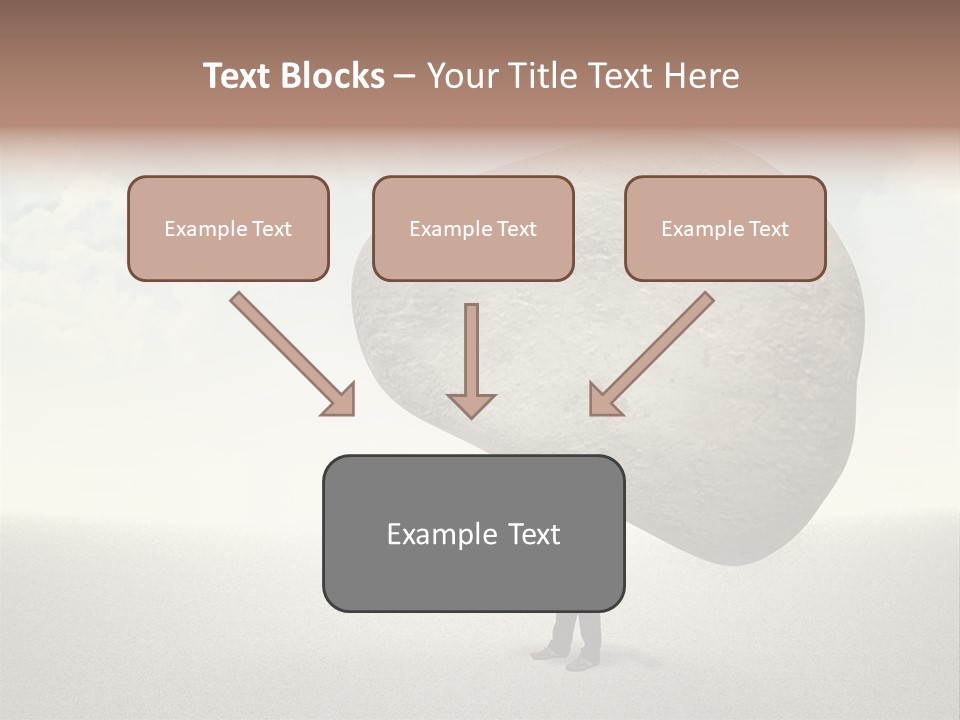Man Caucasian Casual PowerPoint Template