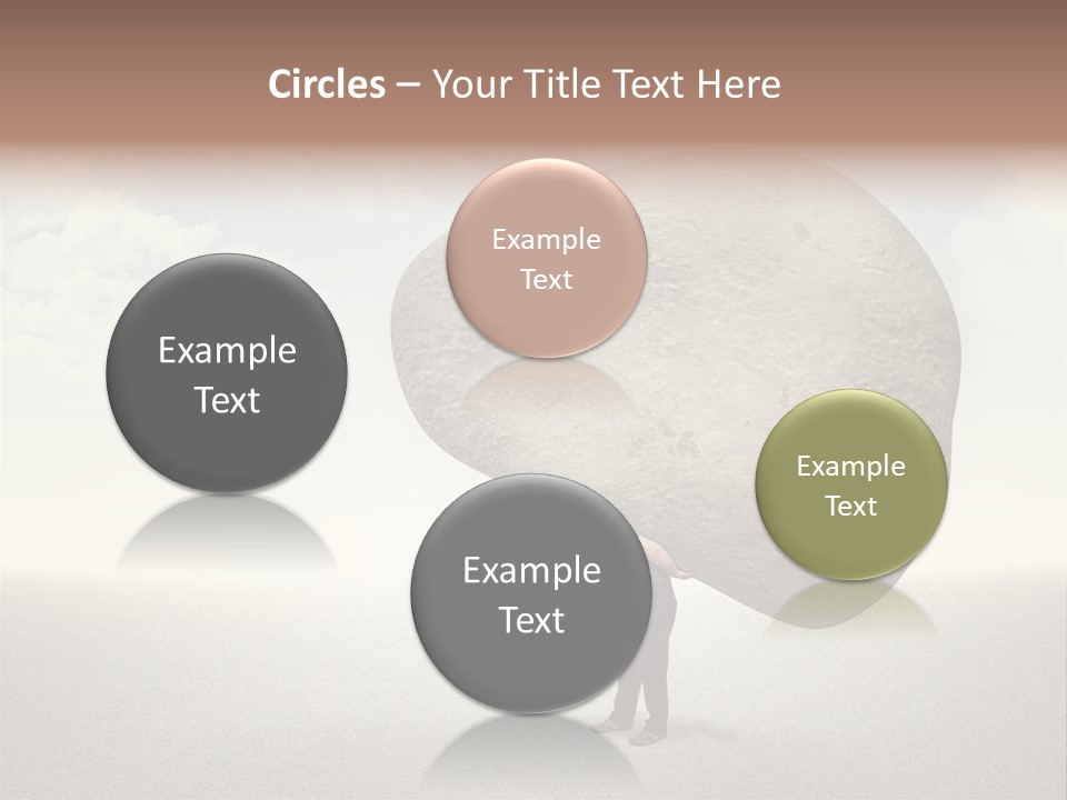 Man Caucasian Casual PowerPoint Template