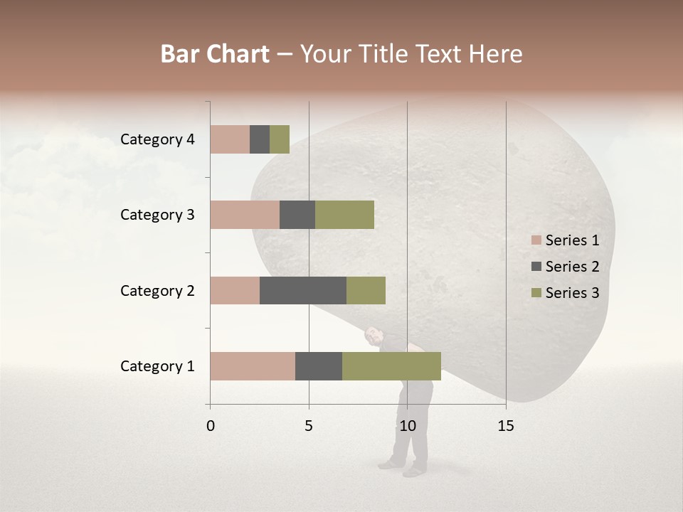 Man Caucasian Casual PowerPoint Template