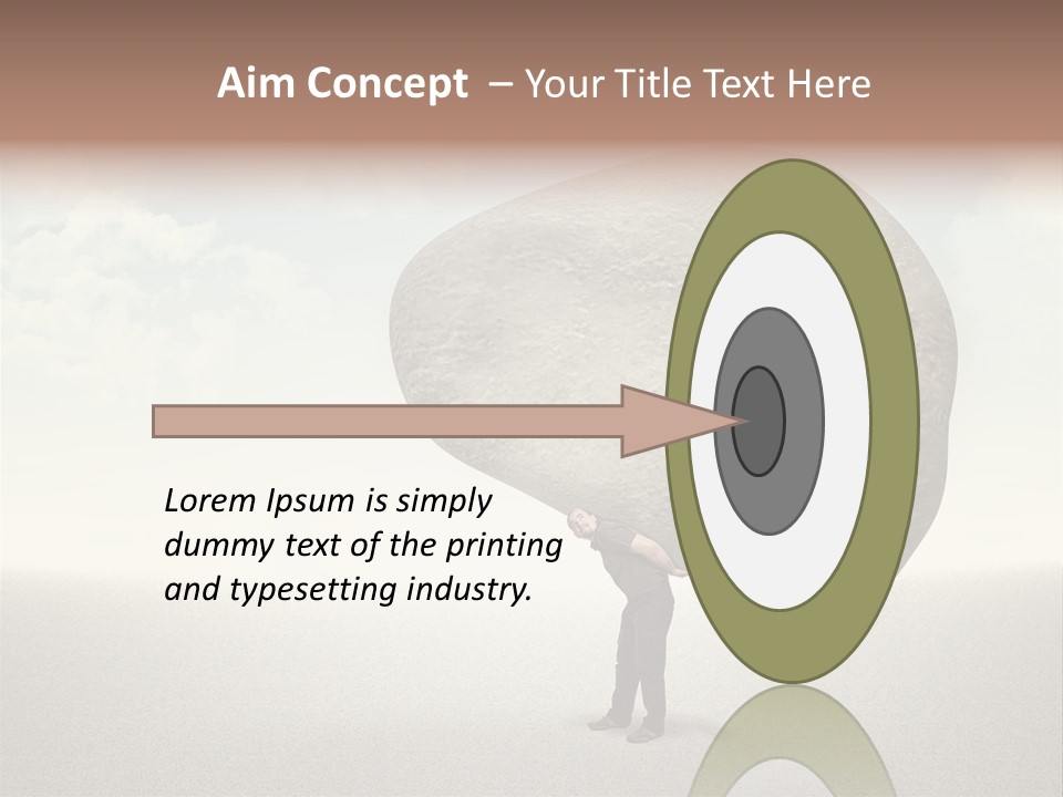 Man Caucasian Casual PowerPoint Template