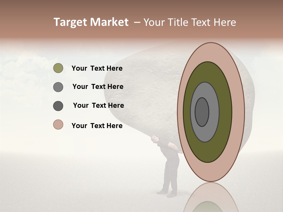 Man Caucasian Casual PowerPoint Template