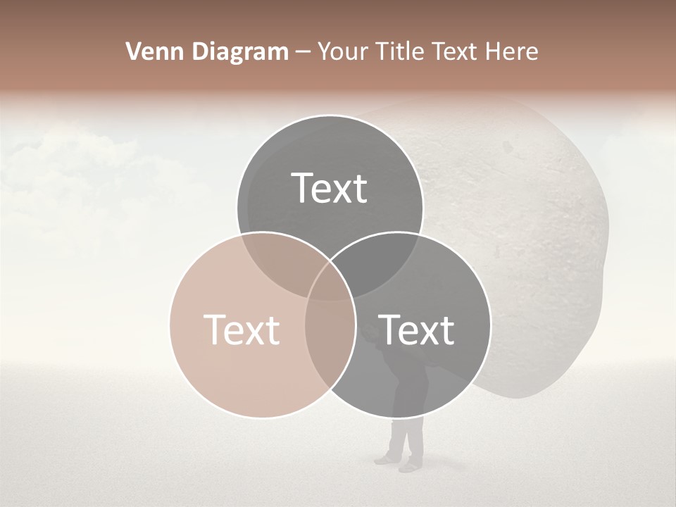 Man Caucasian Casual PowerPoint Template